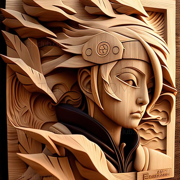 3D model Raiga Kurosuki from Naruto (STL)